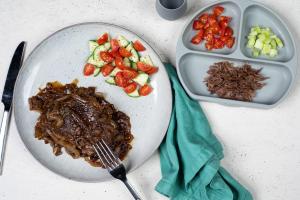 Slow-Cooked Mediterranean Braised Beef recipe image
