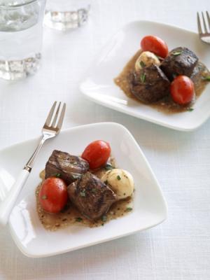 caprese steak starter recipe image