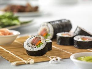 sushi-style beef roll recipe image