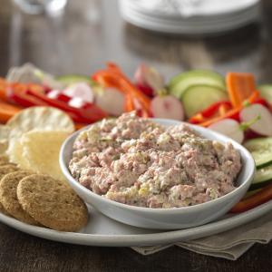 corned beef and pickle dip recipe image