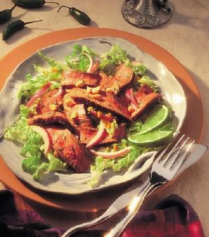 asian beef salad recipe image