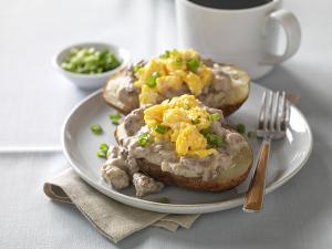 beefy breakfast potatoes recipe image