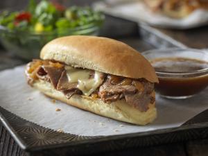 beef french dip with au jus recipe image