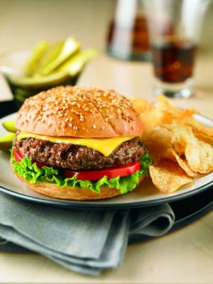 lean mean cheeseburger recipe image