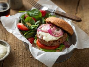 ranch burger recipe image