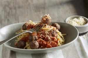 classic spaghetti and meatballs recipe image