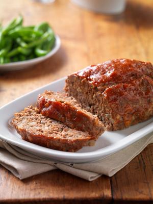classic beef meatloaf recipe image
