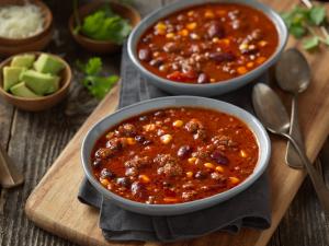 beef enchilada soup recipe image