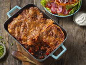spicy mexican beef bake recipe image