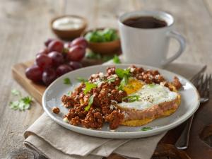 beef huevos rancheros recipe image