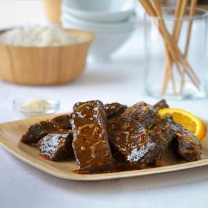 sweet and spicy orange beef recipe image