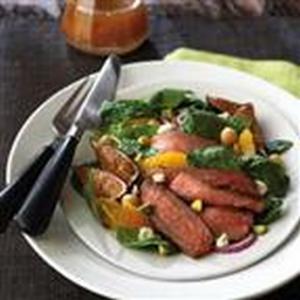 cajun beef southwestern salad recipe image