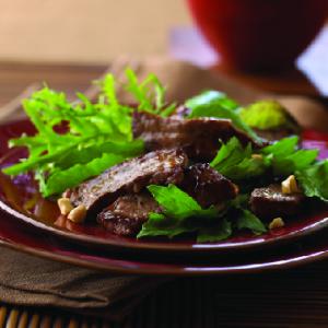 simple asian beef salad recipe image