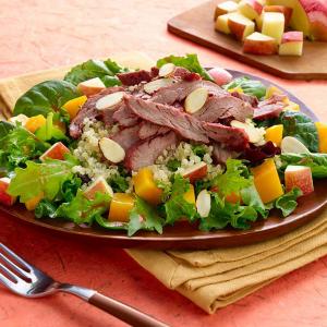 harvest steak & quinoa salad recipe image