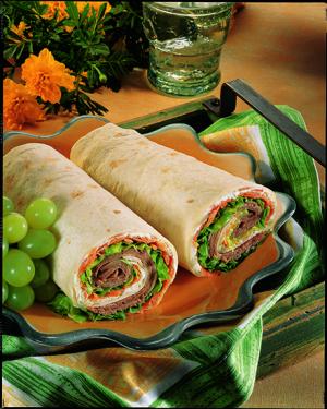savory beef and cheese roll-ups recipe image