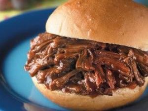 15-Minute Beef Barbeque Sandwich recipe image