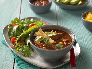 beef tortilla soup recipe image