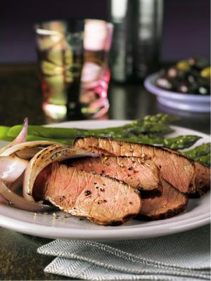 grilled london broil recipe image