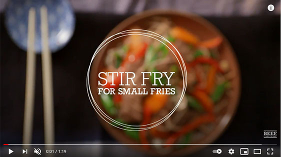 Stir Fry for Small Fries
