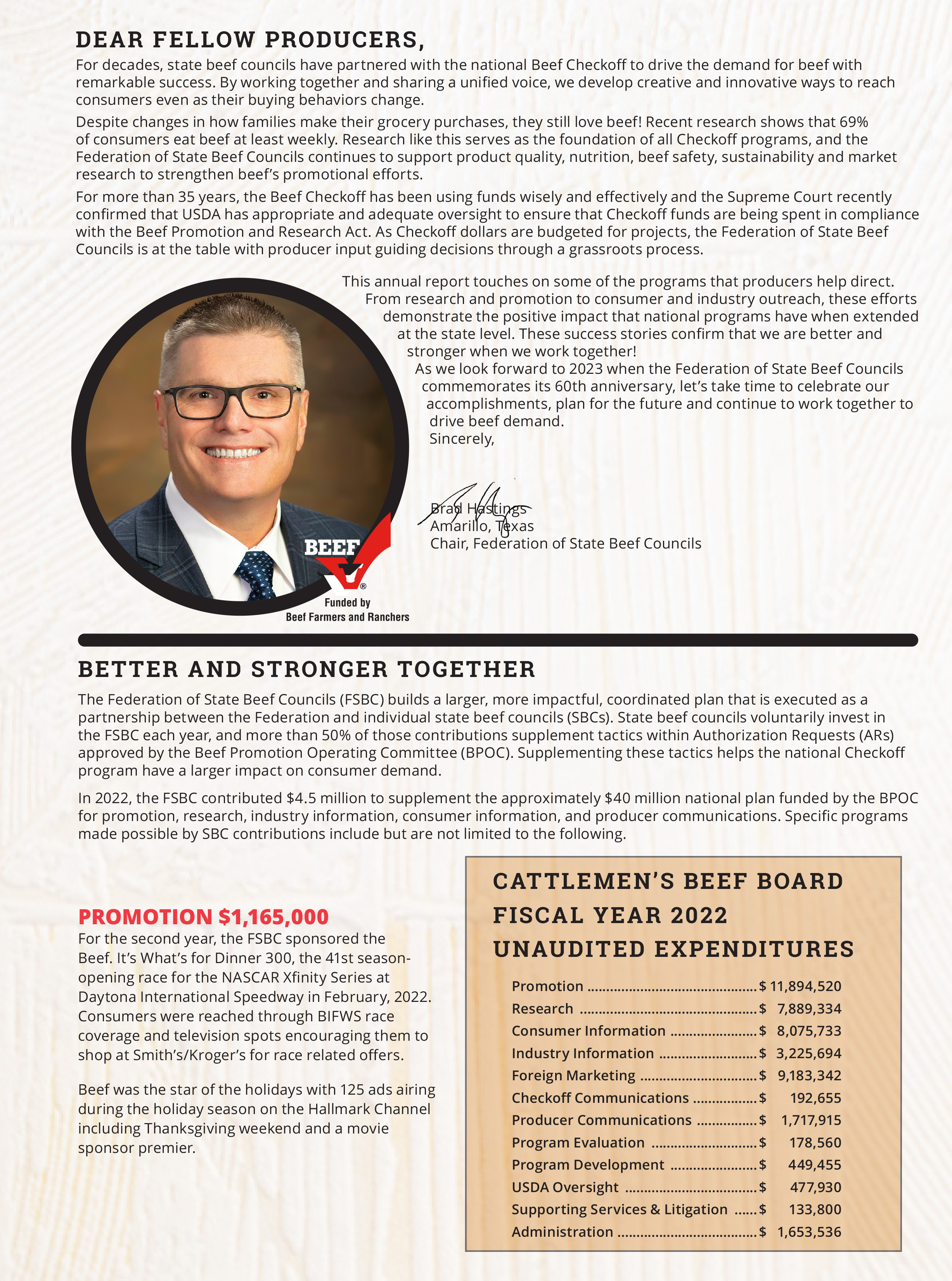 NM Beef Council Annual Report 2021-22 Page 4